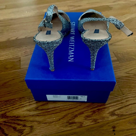 Glitter Slingback sandals - Picture 3 of 4